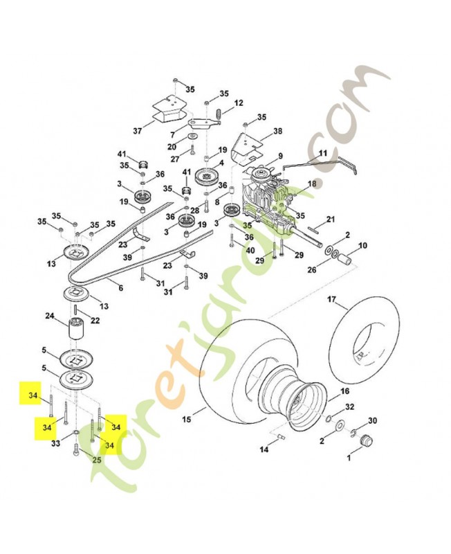 Vis cylindrique m8x90