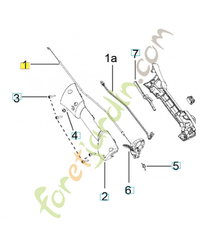 câble de court-circuit 584994001