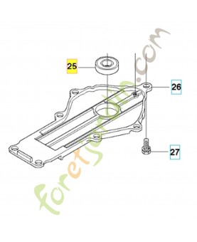 Roulement 544299201- Pièce de détachée Husqvarna