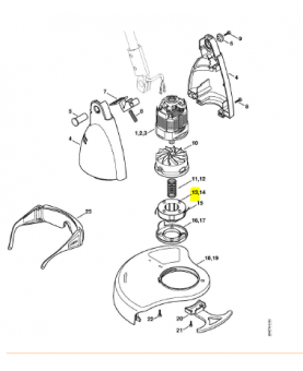 Cartouche de fil fse 31Stihl réf. 6421-710-4300