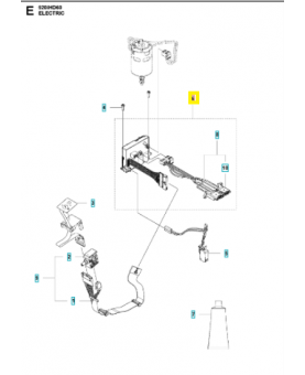 Unité de commande 581946601. Pièce de rechange Husqvarna