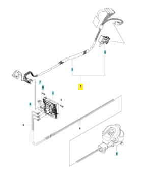 Kit interrupteur 593895901. Pièce détachée Husqvarna