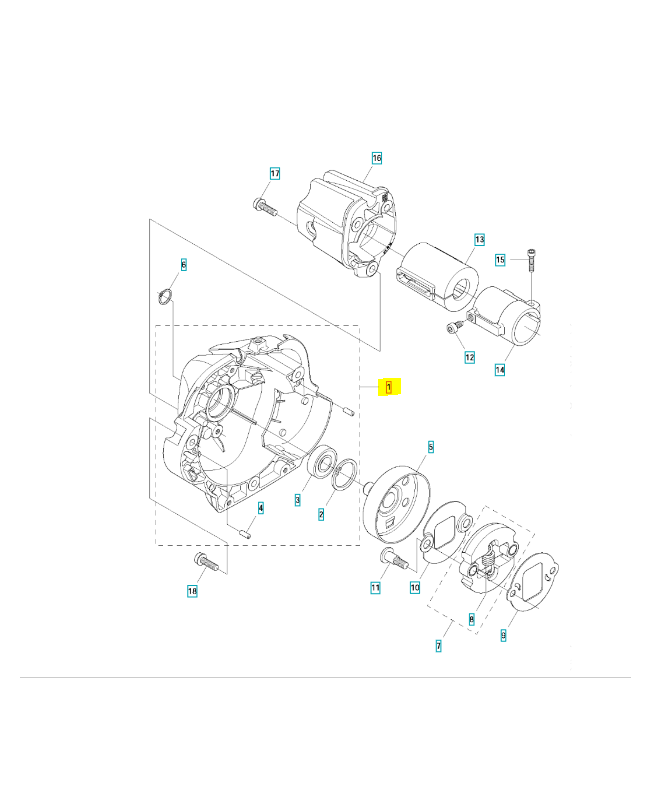 carter d'embrayage complet