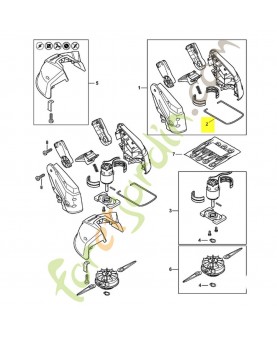 Etrier Stihl réf. 4512-713-3400