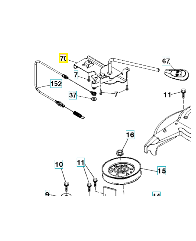 embrayage 532198332. Pièce de rechange Husqvarna embrayage 532198332. Pièce de rechange Husqvarna