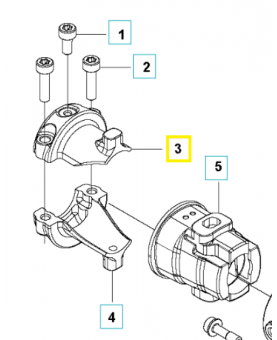 Support 576420702- Pièce de détachée Husqvarna