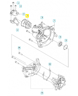 Élément de vibration 576420501. Pièce de rechange Husqvarna