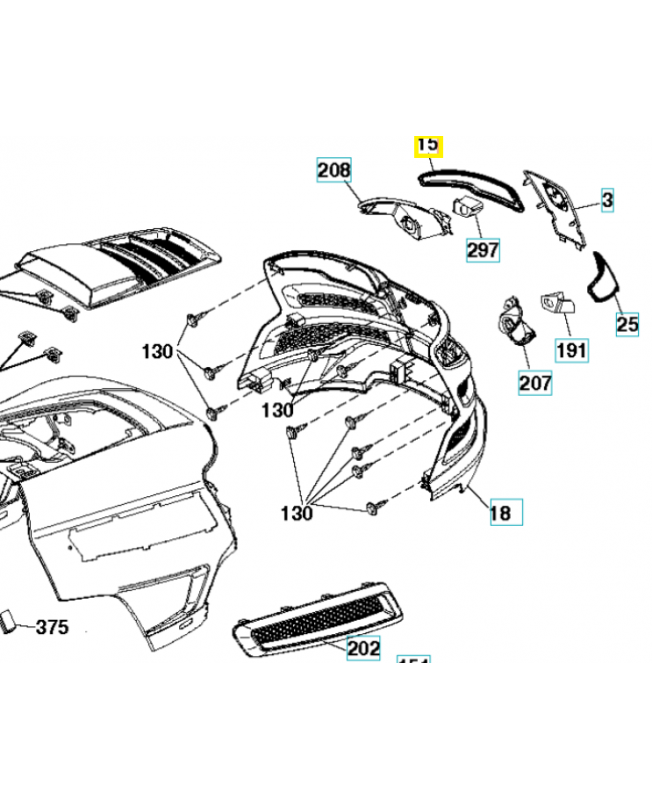 Lentille 532439733. Pièce de rechange Husqvarna Lentille 532439733. Pièce de rechange Husqvarna