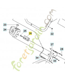 Support de guidon référence 574566701