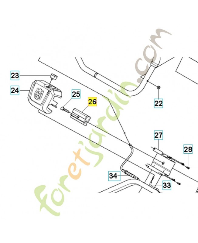 Support de guidon référence 574566701