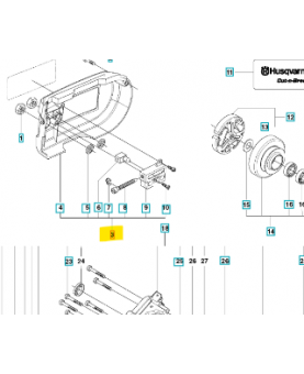 tendeur de courroie complet