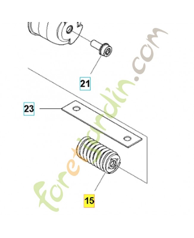 Antivibration element référence510058401