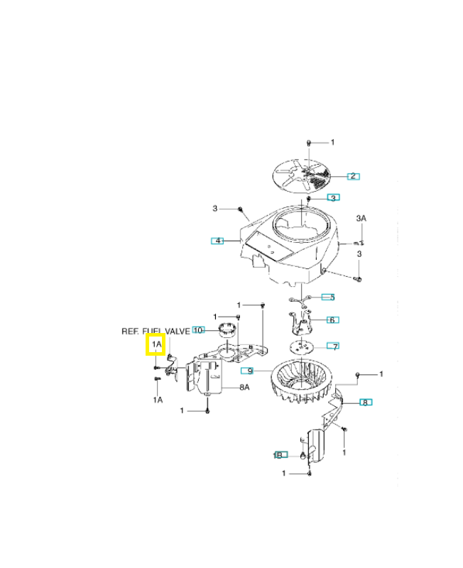Vis 725236861. Pièce de rechange Husqvarna