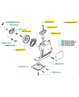 Lanceur complet Husqvarna