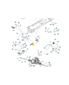 Ressort Husqvarna ref. 532105709