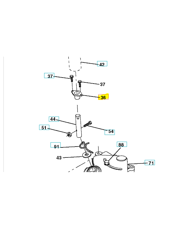 Palier de rallonge direction