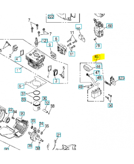 Bobine d'allumage complète