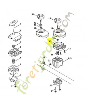 Monture de serrage 4147-791-0901 stihl