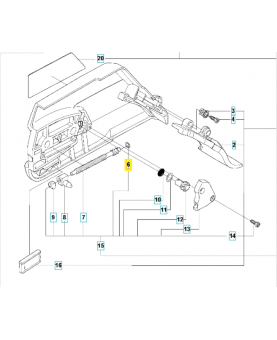 Rondelle 503230066. Pièce de rechange Husqvarna