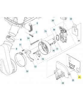 Joint 577694801. Pièce de rechange Husqvarna