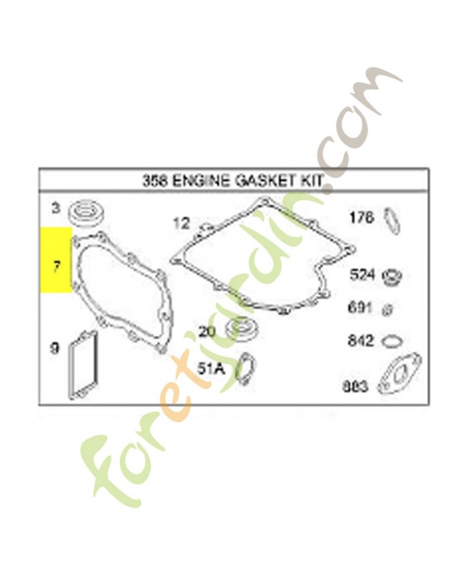 271866s Joint culasse Briggs & Stratton