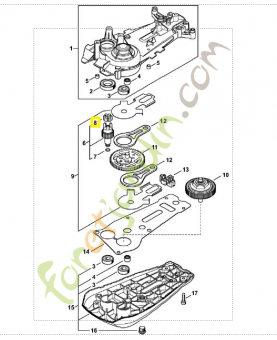 Butoir 4869-162-1100. Pièce détachée Stihl / Vicking