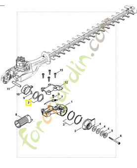 Fixation rapide 4859-640-8900. Pièce de rechange Sithl / Vicking