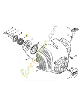 Ressort ergostart 4241-195-3501. Pièce de rechange Sithl