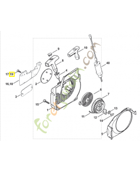 Vis 9075-478-2995 Pièce de rechange Sithl / Vicking