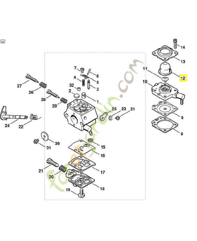 Cache 4133-121-2700. Pièce de rechange Sithl  Cache 4133-121-2700. Pièce de rechange Sithl