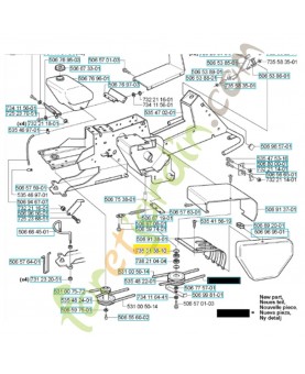 Circlips 735313810 husqvarna
