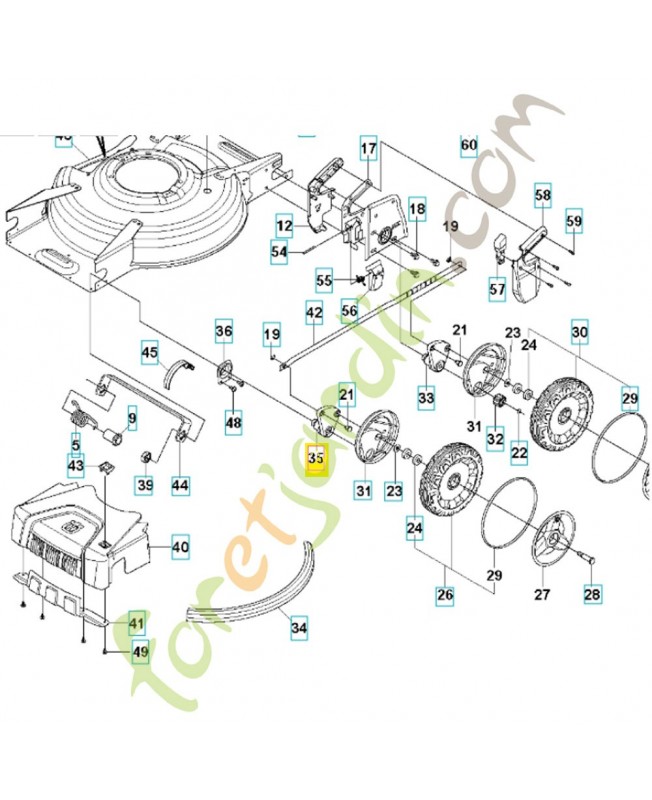bras de liaison référence 504709802