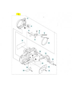 Clutch cover assy dequeen jon