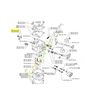 Levier 537042101. Pièce de rechange Husqvarna