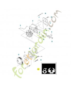 kit joint admission 545081892. Pièce de rechange Husqvarna ref 545081892