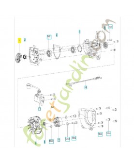 Cliquet585296501. Pièce de rechange Husqvarna