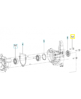 Vis 584955901. Pièce de rechange Husqvarna