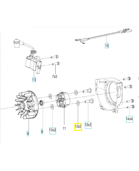 Rondelle 575313701. Pièce de rechange Husqvarna