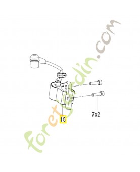 bloc électronique 585565501. Pièce de rechange Husqvarna