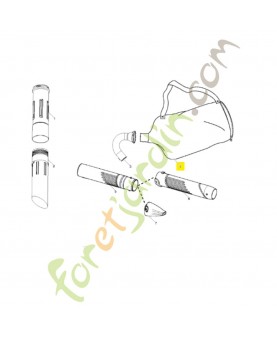 Sac 530095564. Pièce de rechange Husqvarna