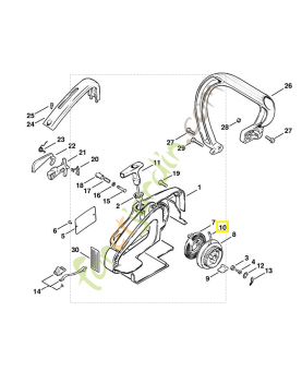 Câble de lancement 3.5x960 1113-195-8200. Pièce détachée Stihl / Vicking