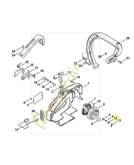 Rondelle 0000-958-0923. Pièce détachée Stihl