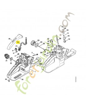 Tuyau  1121-358-7700. Pièce détachée Stihl / Vicking