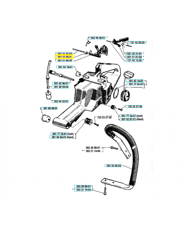 Ressort  référence 501528801 husqvarna