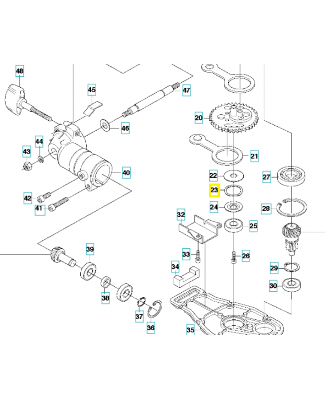 Rondelle 503230302. Pièce de rechange Husqvarna 
