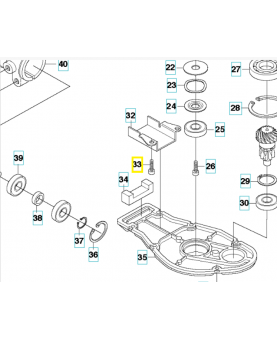 Vis m5 x 14 725528755. Pièce de rechange Husqvarna