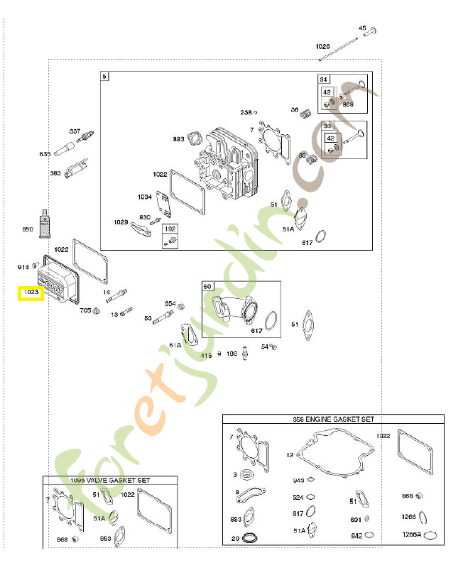 797421 Cache culbuteur 0003-000-2417. Pièce de rechange pour moteur thermique Briggs et Straton 797421 Cache culbuteur 0003-000-2417. Pièce de rechange pour moteur thermique Briggs et Straton
