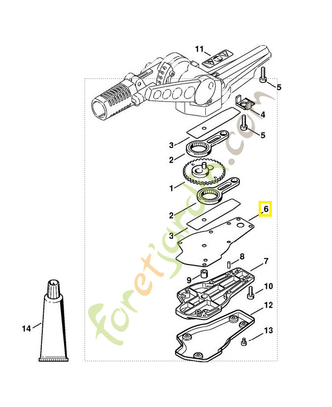 Joint. Pièce de rechange Sithl référence 4230-649-0303 Joint. Pièce de rechange Sithl référence 4230-649-0303