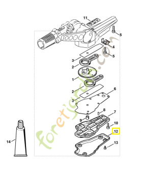 Plaque protection 4230-641-6601. Pièce de rechange Sithl / Vicking