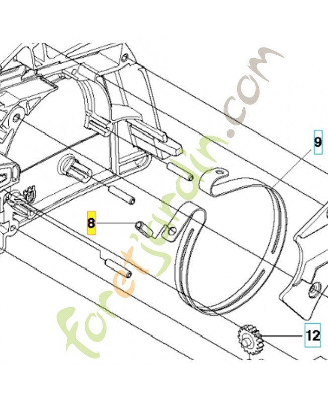 Goupille référence 530015913